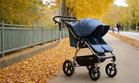 Ilustración de un bebé seguro en una silla de paseo con barra de seguridad