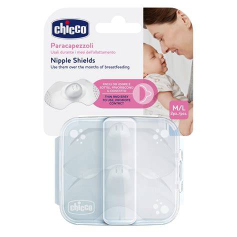 Pezoneras de silicona con estuche Chicco