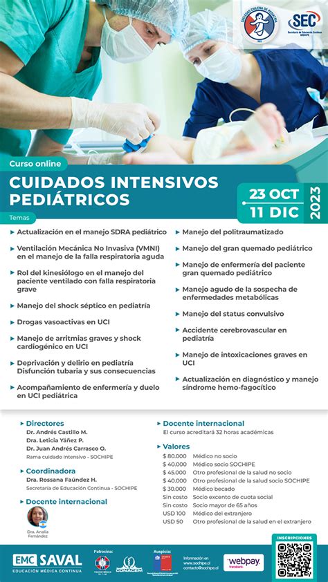 Infografía general sobre la importancia de los cuidados intensivos pediátricos.