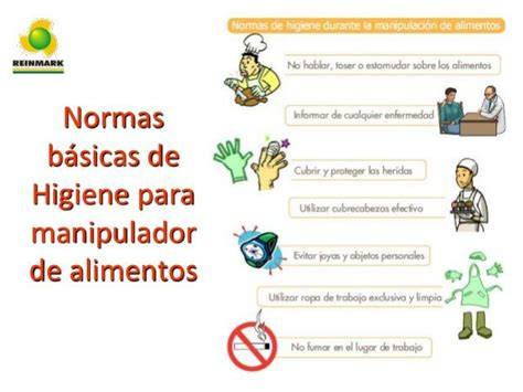 Infografía sobre las normas básicas de higiene alimentaria: lavado de manos, temperatura del frigorífico y separación de alimentos crudos y cocinados