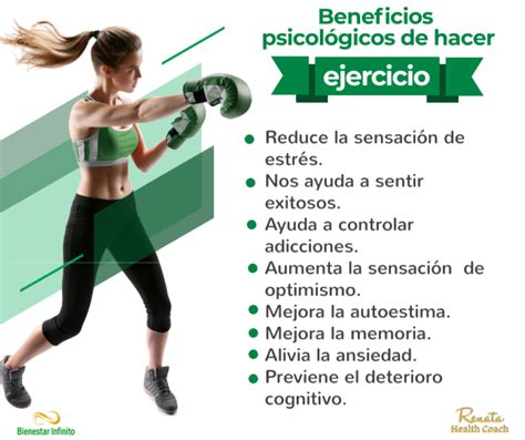 Infografía que ilustra los beneficios físicos y psicológicos del ejercicio tras el parto