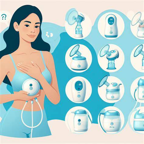 Infografía comparativa: Diferencias entre sacaleches manuales y eléctricos de Olmitos