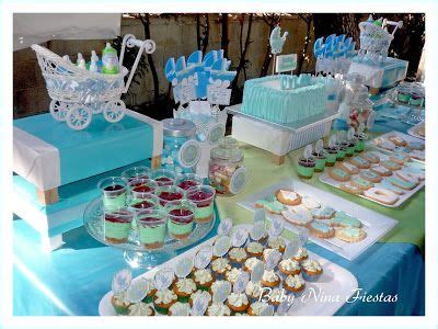 Mesa dulce temática para baby shower