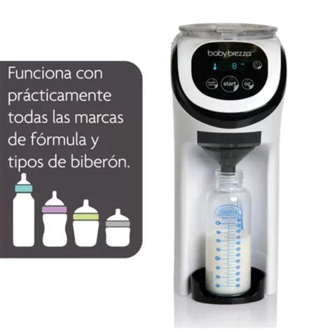 Infografía sobre preparador automático de biberones