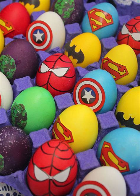 imagen de huevos de Pascua decorados