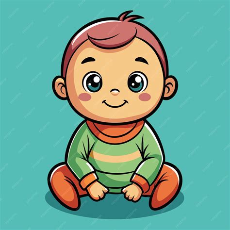 Ilustración de un bebé con ropa ligera y en una habitación con temperatura agradable.