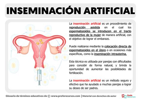 Tabla comparativa de indicadores para inseminación artificial según la edad de la mujer y causas de infertilidad.
