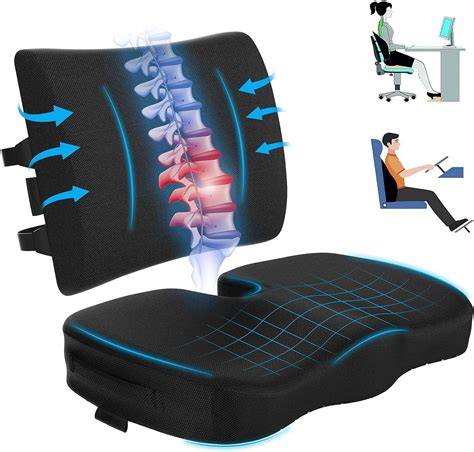 Esquema que ilustra el uso del cojín para el apoyo lumbar durante el embarazo y como soporte para el bebé sentado