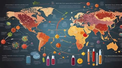 Mapa de distribución de enfermedades infecciosas cutáneas y vectores asociados