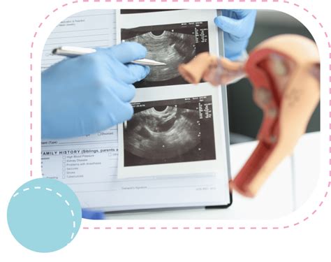 Infografía sobre la medición del cuello uterino mediante ecografía transvaginal.