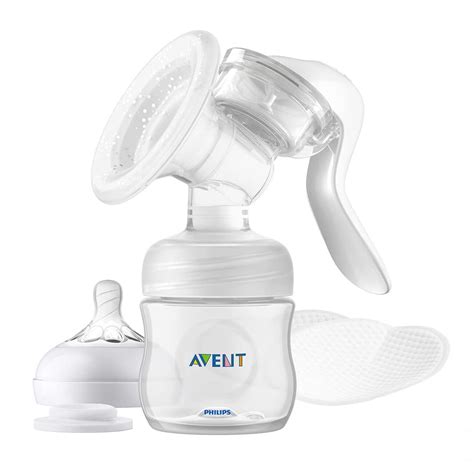 Foto: Sacaleches manual Philips Avent destacando su diseño compacto y facilidad de uso
