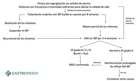 Diagrama de flujo para el diagnóstico diferencial de la ERGE en lactantes