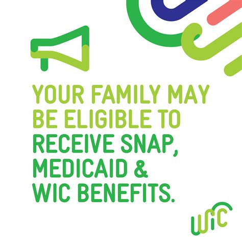 Iconos representando los programas WIC, CHIP, TANF, SNAP y Medicaid.