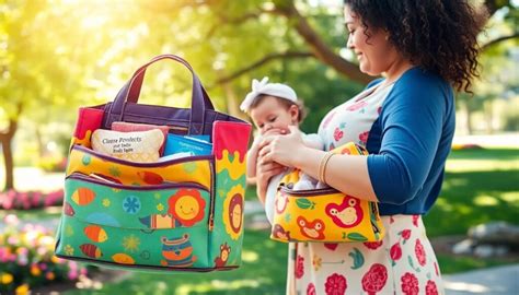 Diversos modelos de bolsos de maternidad Tuc Tuc con diferentes estampados y diseños coloridos