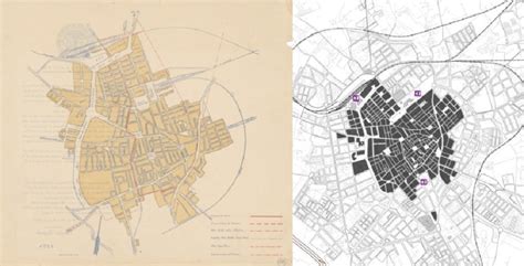 Mapa de la ciudad de Reus destacando su centro histórico y sedes de eventos.