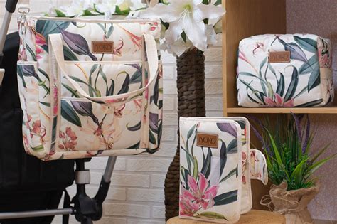 Varios modelos de bolsos de maternidad y para silla de paseo