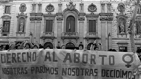 Esquema cronológico de la legislación del aborto en España