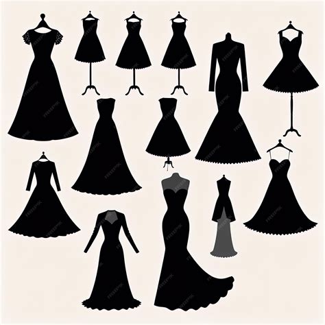 Ilustración mostrando diferentes siluetas de vestidos de maternidad, uno más suelto y otro más ajustado para resaltar la barriga.