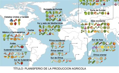 Mapa mundial de producción de plátano con énfasis en los principales países productores.