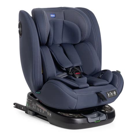 Silla de coche evolutiva Chicco Unico Evo I-Size en diferentes posiciones