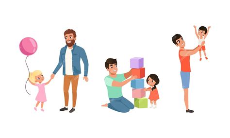 ilustración de padres interactuando positivamente con su hijo