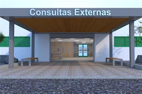 Fotografía profesional del área de consultas externas pediátricas