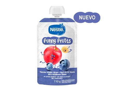 Tarrinas de puré de frutas Nestlé, foto del producto