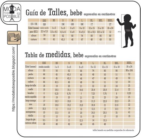 Tabla de tallas detallada para calcetines de bebé, incluyendo medidas en centímetros y tallas numéricas.