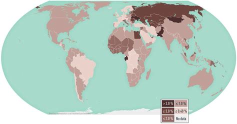 Mapa mundial de la prevalencia de la fístula obstétrica