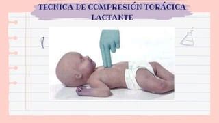 Técnicas de compresión torácica en lactantes y niños