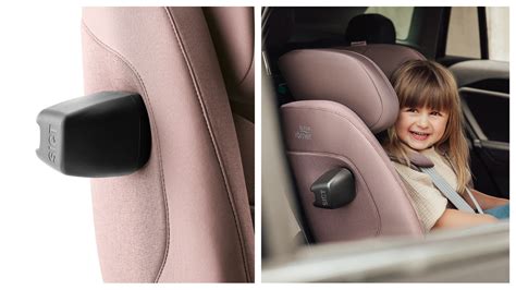 Diagrama del sistema SICT (Side Impact Cushion Technology) en una silla de coche