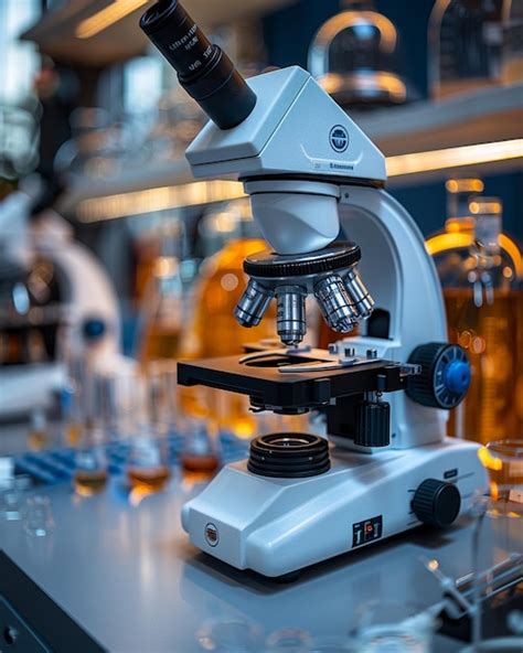 Foto de un laboratorio de embriología con microscopios e incubadoras