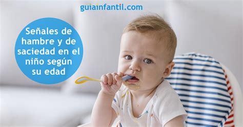 Infografía: Signos de hambre y saciedad en bebés