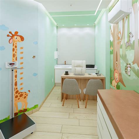 Equipo médico pediátrico en una sala de exámenes