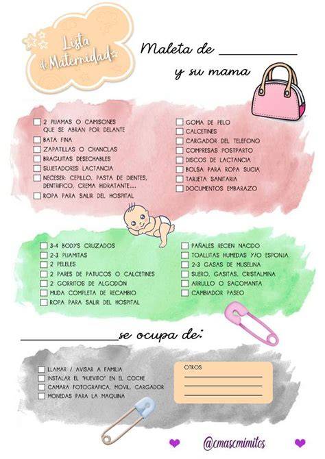 Infografía: Criterios para elegir un bolso de maternidad