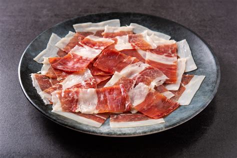 Plato de jamón ibérico