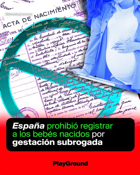 Infografía sobre los cambios en el registro de nacimientos por gestación subrogada en España
