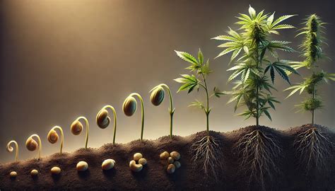 Imagen de una planta de cannabis sana y vigorosa en fase de crecimiento