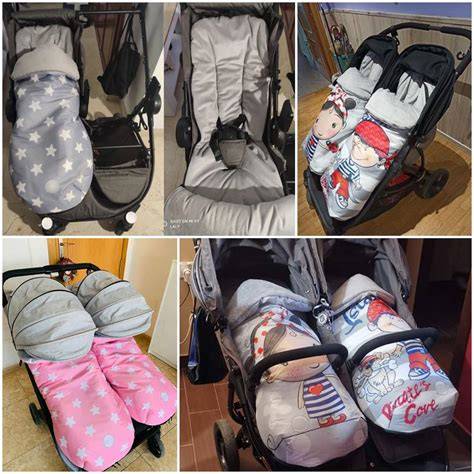 Colección de sacos de silla de paseo con diversos estampados, colores y diseños modernos