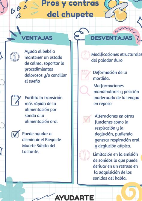 Infografía sobre los beneficios de los chupetes personalizados para bebés