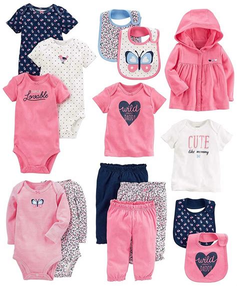 variedad de estampados en ropa de bebé para invierno