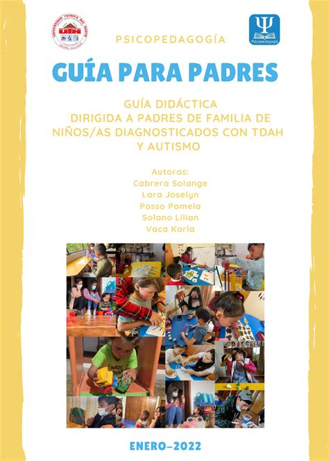 Portada de la Guía Práctica para Padres