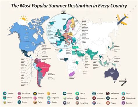 Mapa mundial destacando los principales destinos para estudios en el extranjero: Reino Unido, Irlanda, Estados Unidos, Canadá