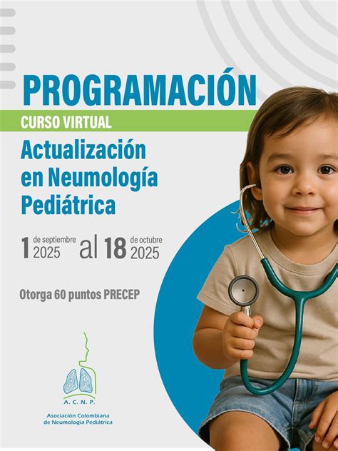Logo de la Asociación Colombiana de Neumología Pediátrica