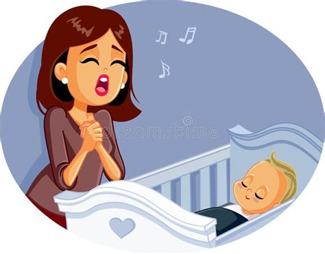 Padres cantando una nana a su bebé en una habitación con poca luz