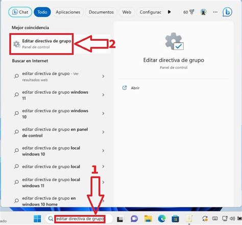 Captura de pantalla del Editor de Directivas de Grupo Local mostrando la opción de reproducción automática