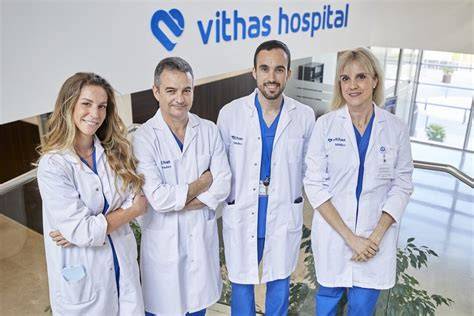 Foto del equipo médico de la unidad de reproducción asistida del Hospital Vithas Vigo