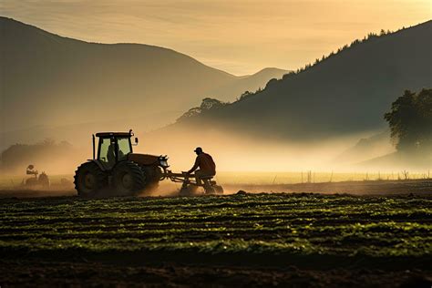 Mula trabajando en un campo