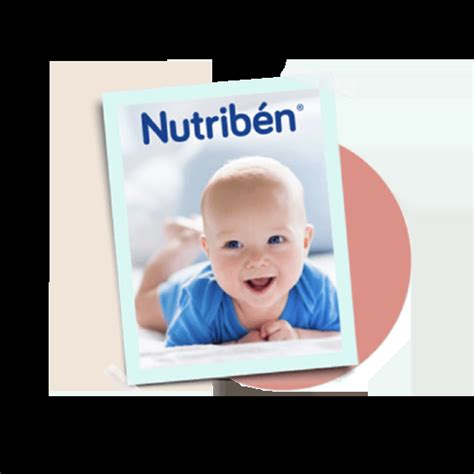 Infografía que muestra los componentes clave de las leches Nutriben (prebióticos, DHA, Omega-3, minerales) y sus beneficios.