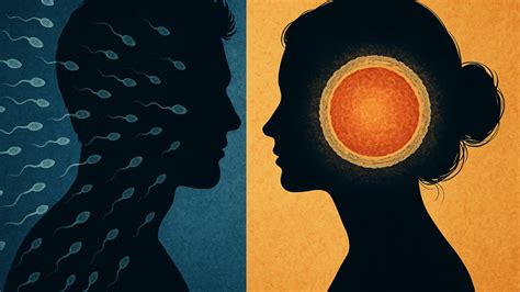 Esquema comparativo de los procedimientos de reversibilidad en fertilidad masculina y femenina